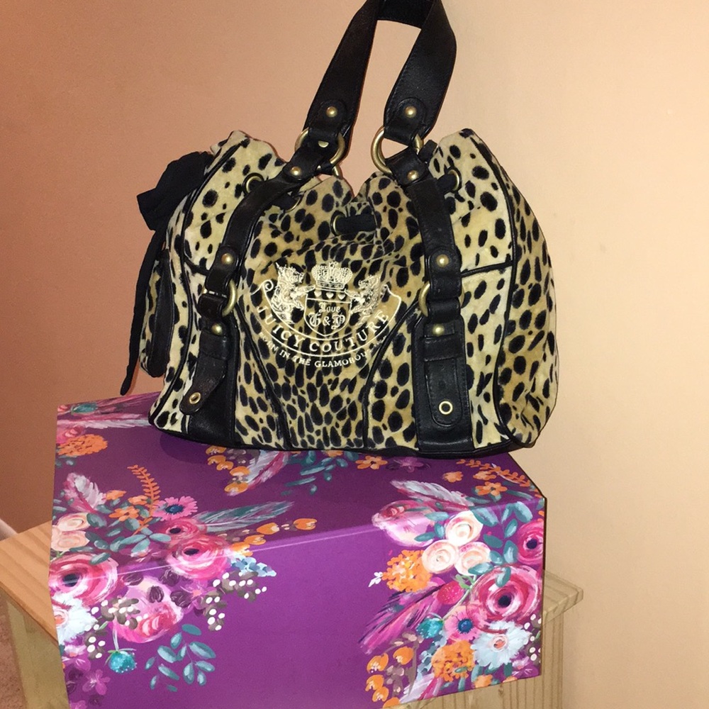 Cheetah print Juicy Couture Purse